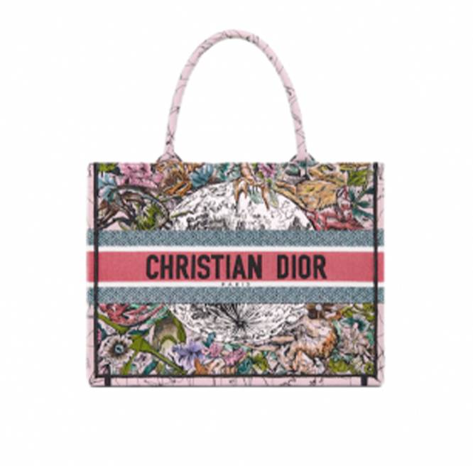 DIOR SMALL DIOR BOOK TOTE  M1296ZRHP_M884 (26.5*21*14cm)